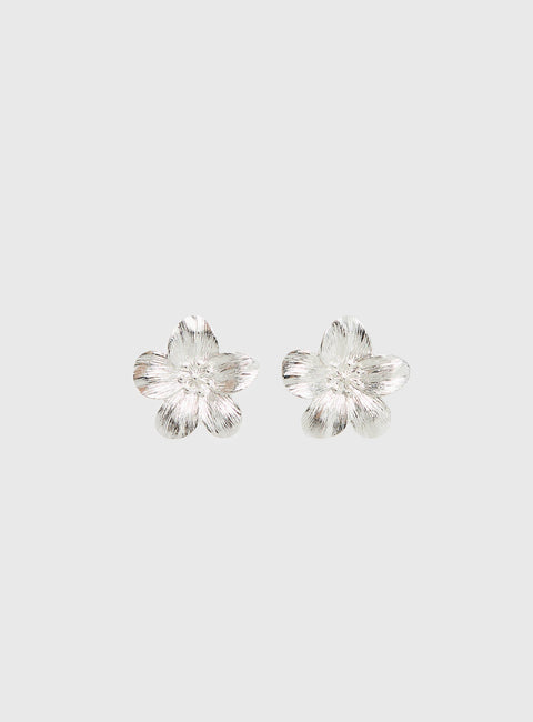 Posie Earrings Silver