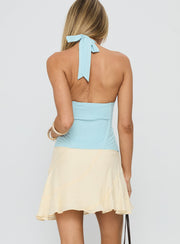Your Best Girl Mini Skirt Cream