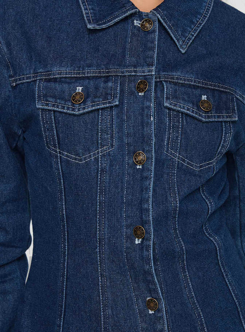 Rider Jacket Blue Denim