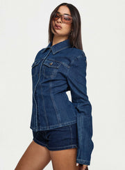 Rider Jacket Blue Denim